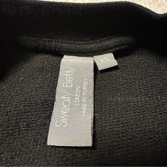 Sweaty Betty After Class Pullover Sweatshirt Black Oversized - Picture 10 of 12